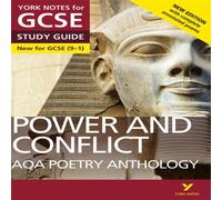 Beth Kemp AQA Poetry Anthology - Power & Conflict: York Notes for GCSE - everything you need to study & prepare for the 2025 & 2026 exams Book Beth Kemp Multicolor