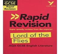 Beth Kemp York Notes for AQA GCSE (9-1) Rapid Revision Guide: Lord of the Flies - catch up, revise & be ready for the 2025 & 2026 exams Book Beth Kemp Multicolor
