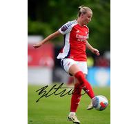 Beth Mead - Arsenal Autographed Signed A4 Photo Print