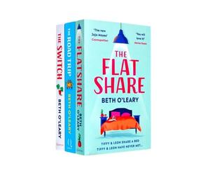 Beth O'Leary 3 Book Set The Road Trip, The Switch, The Flat Share