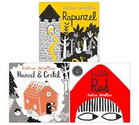 Bethan Woollvin Rebel Fairytales Collection 3 Books Set (Rapunzel, Hansel and Gretel & Little Red)