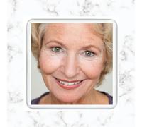 Bethel Personalized Waterproof Ceramic Photo Frame for Headstone - Custom Portraits for Grave Memorials (Square 3 inches)