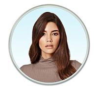 Bethel Personalized Waterproof Ceramic Photo Frame for Headstone - Custom Portraits for Grave Memorials (Round 3 inches)