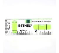 BETHEL Small Level Mini Bubble 90°/180°SpiritLevel,Magnetic 2.95 Inch Shatterproof Cross Check Pocket Level Picture HangingLevels Tools for Machinist,Construction & Household