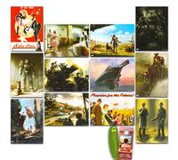 Bethesda Fallout 4 Poster Book - Bundle Includes 12 Posters Featuring T-45 Power Armor Helmet, Nuka Cola, More for Boys Room Decorations Plus Bookmark | Fallout Videogame Room Decor for Boys, Kids
