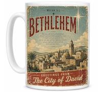 Bethlehem City of David Christian Christmas Gift Mug