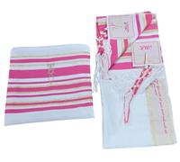 Bethlehem Gifts TM Authentic Christian Jewish Judaism Talit Prayer Shawl from Israel Regular Pink