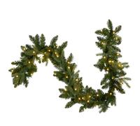 Bethlehem Lights 180cm/150cm Pre Lit Prism Garland GREEN ONE HUNDRED FIFTY CM