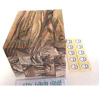 Bethlehem Olive Wood Pen Blanks with Certificates -10 -Authentic-Premium Quality