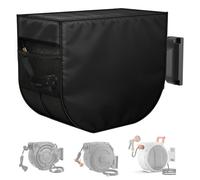 Bethshaya Wall-Mounted Retractable Reel cover, 420D Oxford Waterproof Sunscreen Cover, Compatible with Giraffe 1/2 100/130FT, DRINCOSH, AQUAZILLA, NEOTEC, Ulnextic, HOZEREEL and More