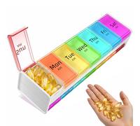 Betife Extra Large Pill Organizer 2 Times a Day, Weekly 14 Compartments