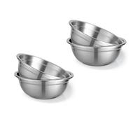 Betinyar 304 Stainless Steel Bowls, 4pcs 23 Oz Metal Mixing Bowls Stainless Steel, 6.3" Non-Slip Bottom Mixing Bowl Set, Stainless Steel Mixing Bowls for Kitchen