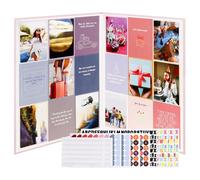 Betinyar Vision Board Kit, Vision Board Book, Complete Collage Kit, Scrapbook Materials, Vision Board Accessories with 288Cards