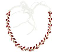 BETITETO Bridal Crystal Headband Wedding Rhinestone Gold Metal Hair Vine Pieces Accessories for Women and Girls, 1 Count (Pack of 1), Metal