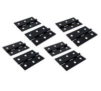 Betley Butterfly 3 Inch 75mm Butt Hinges - Matt Black Door Hinges - Multi Pack - 2 Inch - 4 X Pairs