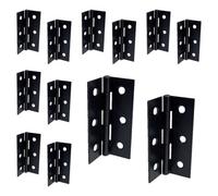 Betley Butterfly 3 Inch 75mm Butt Hinges - Matt Black Door Hinges - Multi Pack - 2 Inch - 6 X Pairs