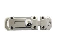 Betley Butterfly 4" Inch Flat Bolt Tower Door Lock Chrome + Screws