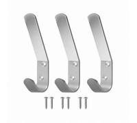 Betley Butterfly Aluminium Hat And Coat Hook 125mm - Wall Mounted Hook For Coats, Hats And Robes - Satin Anodised Aluminium
