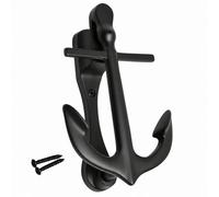 Betley Butterfly Antique Black Anchor Door Knocker 150mm Solid Brass