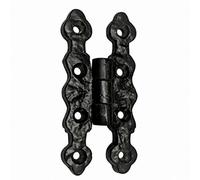 Betley Butterfly Black Antique Cast Iron Butterfly Cabinet Hinges - 1 Pair