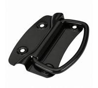 Betley Butterfly Black Steel Chest Pull Handle 100mm - Internal Lever Door Furniture