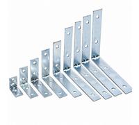 Betley Butterfly Bright Zinc Plated Corner Braces Pack Of 10 - 1.5"
