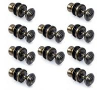 Betley Butterfly Door Knobs Round Georgian Roped Mortice Knob - Antique 62mm - Pack Of 10
