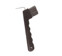 Betley Butterfly Equestrian Hoof Pick with Brush and Wave Grip Handle for Horse and Pony, Black, 190 x 80 x 45 mm