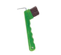 Betley Butterfly Equestrian Hoof Pick with Brush and Wave Grip Handle for Horse and Pony, Green, 19 x 8 x 4.5 cm