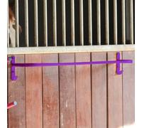 Betley Butterfly Equestrian Rug Rail for Horse Stable, Tack Room and Yard, Purple, 90 x 20 x 25 cm
