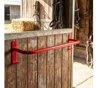 Betley Butterfly Equestrian Rug Rail for Horse Stable, Tack Room and Yard, Red, 90 x 20 x 25 cm