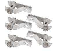 Betley Butterfly Ferrule Locking Winders 2 5 10 Chain Link Fence Post Strainer Fencing Line Wire - 3.5 Inch - X5
