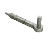Betley Butterfly Field Gate Hinge Hook To Drive 19mm Diameter Galvanised Or Black - Silver