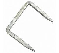 Betley Butterfly Galvanised Gate Catch Drive Staple 100mm Pack Of 2