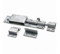 Betley Butterfly Galvanised Pig Bolt 150mm - Heavy Duty Gate And Shed Door Slide Latch