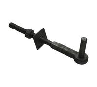Betley Butterfly Gate Hinge - Standard 13 Inch Field Gate Hook To Bolt 19mm Diameter - Black