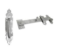 Betley Butterfly Gothic Suffolk Latch Galvanised Garden Gate Thumb Catch
