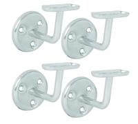 Betley Butterfly Handrail Bracket, Zinc Plated, Silver, 63mm, 4 Pack