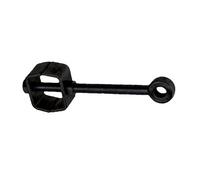 Betley Butterfly Heavy Duty Adjustable Gate Eye Bolt 280mm X 19mm - Black