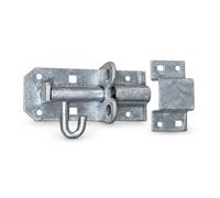 Betley Butterfly Heavy Duty Brenton Padbolt with Elongated Keep Galvanised, 8in