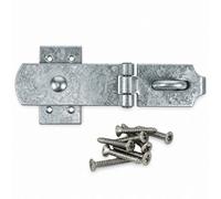 Betley Butterfly Heavy Duty Swivel Hasp And Staple - Heavy Duty Gate And Shed Door Security Latch - 10" - Galvanised