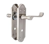 Betley Butterfly Modern Victorian Bath Ashford Ashworth Handle Satin Bathroom Door Handles