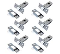 Betley Butterfly Mortice Tubular Door Latch 2.5" 63mm Internal Door Catch Nickel Plate