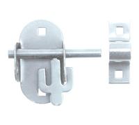 Betley Butterfly Oval Pad Bolt 4 Inch Bright Zinc Bzp Gate Shed Door Lock 102mm Padbolt Latch