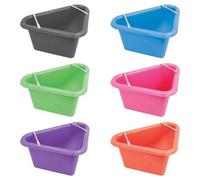 Betley Butterfly Perry Equestrian 45 Litre Triangular Feed Manger - Black