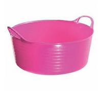 Betley Butterfly Perry Equestrian Flexi Fill Shallow Tubs Trugs 15 Litre Capacity - Pink