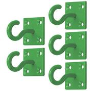 Betley Butterfly Perry Equestrian Hook On Plate 50mm - Green - Pack Of 5