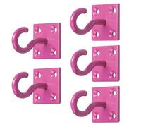 Betley Butterfly Perry Equestrian Hook On Plate 50mm - Pink - Pack Of 5