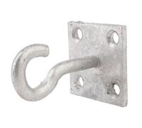 Betley Butterfly Perry Equestrian Hook On Plate 50mm - Silver