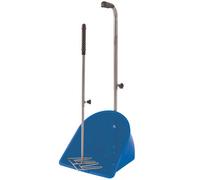 Betley Butterfly Perry Equestrian Muck Grabber Blue Horse Manure Scoop With Retractable Handles